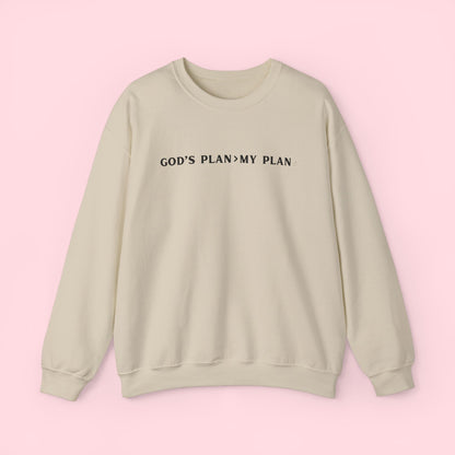 God's Plan > My Plan - Sweatshirt